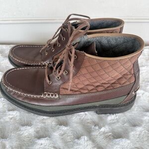 Cole Haan Brown Pinch Main Quilted Men's Boots